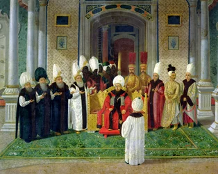 Reception at the Court of the Sultan Selim III